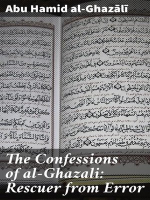 cover image of The Confessions of al-Ghazali
